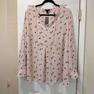 Lane Bryant floral blouse size 18/20